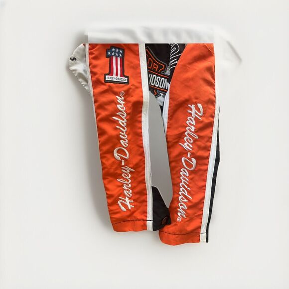 Harley Davidson HD Zip Jacket Embroidered Youth Kids Size 3T Motorcycle Stripe - Picture 7 of 9